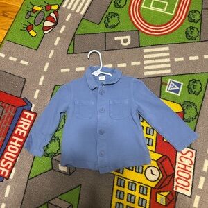 Gap Blue Button-up shirt